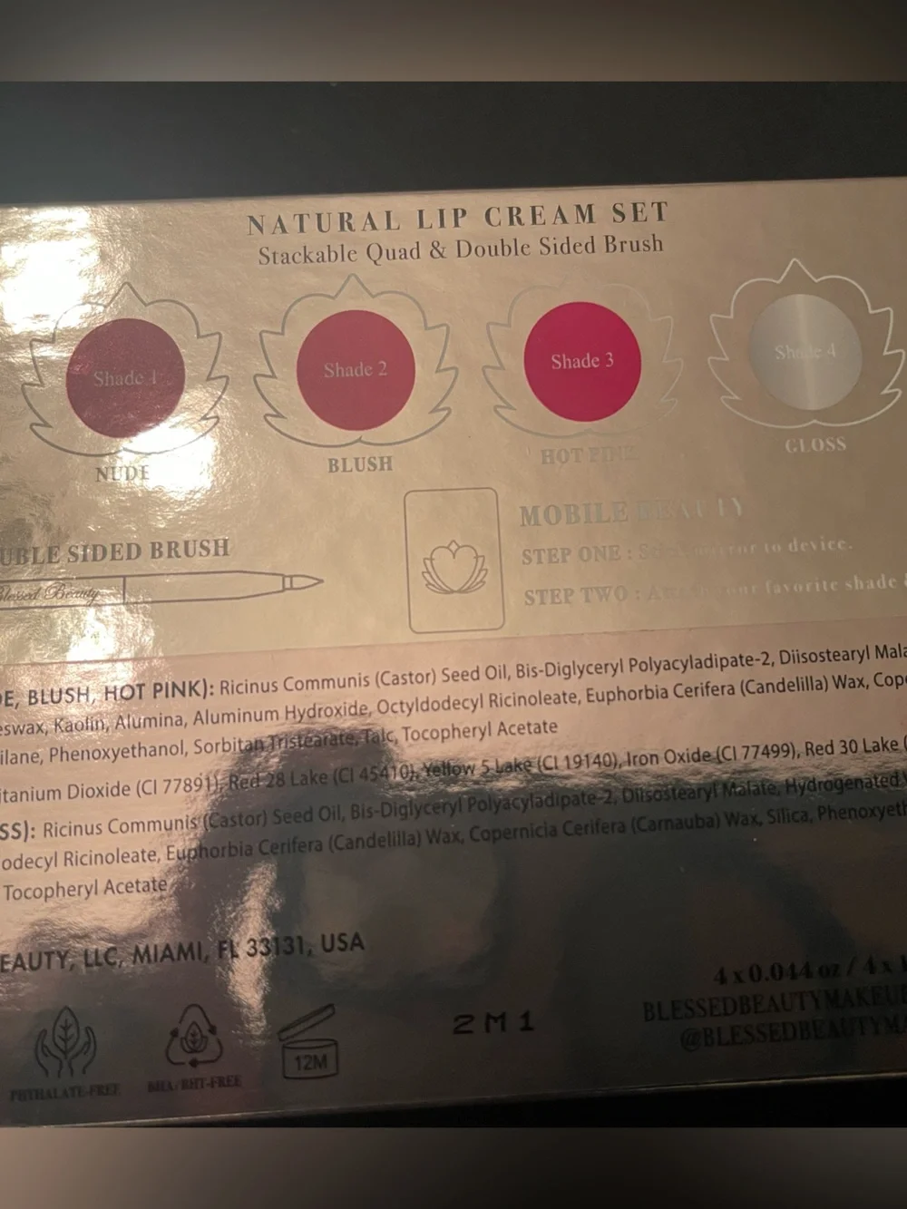Blessed Beauty Mantra Lip Color Set